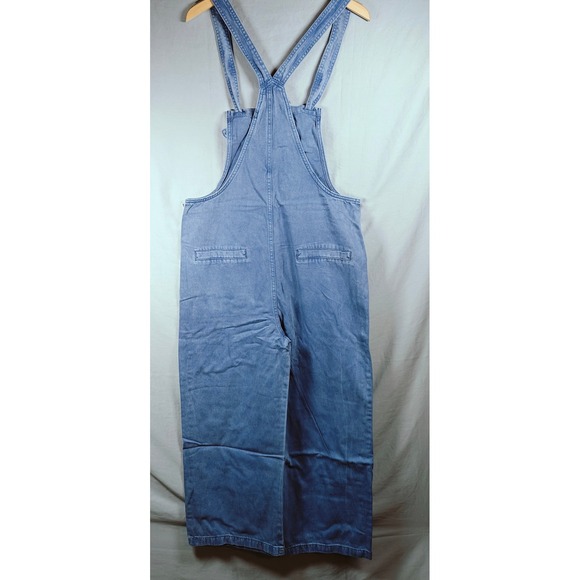 Zenana Washed Knot Strap Pockets Jumpsuit 1864Y Size Medium - Picture 4 of 16